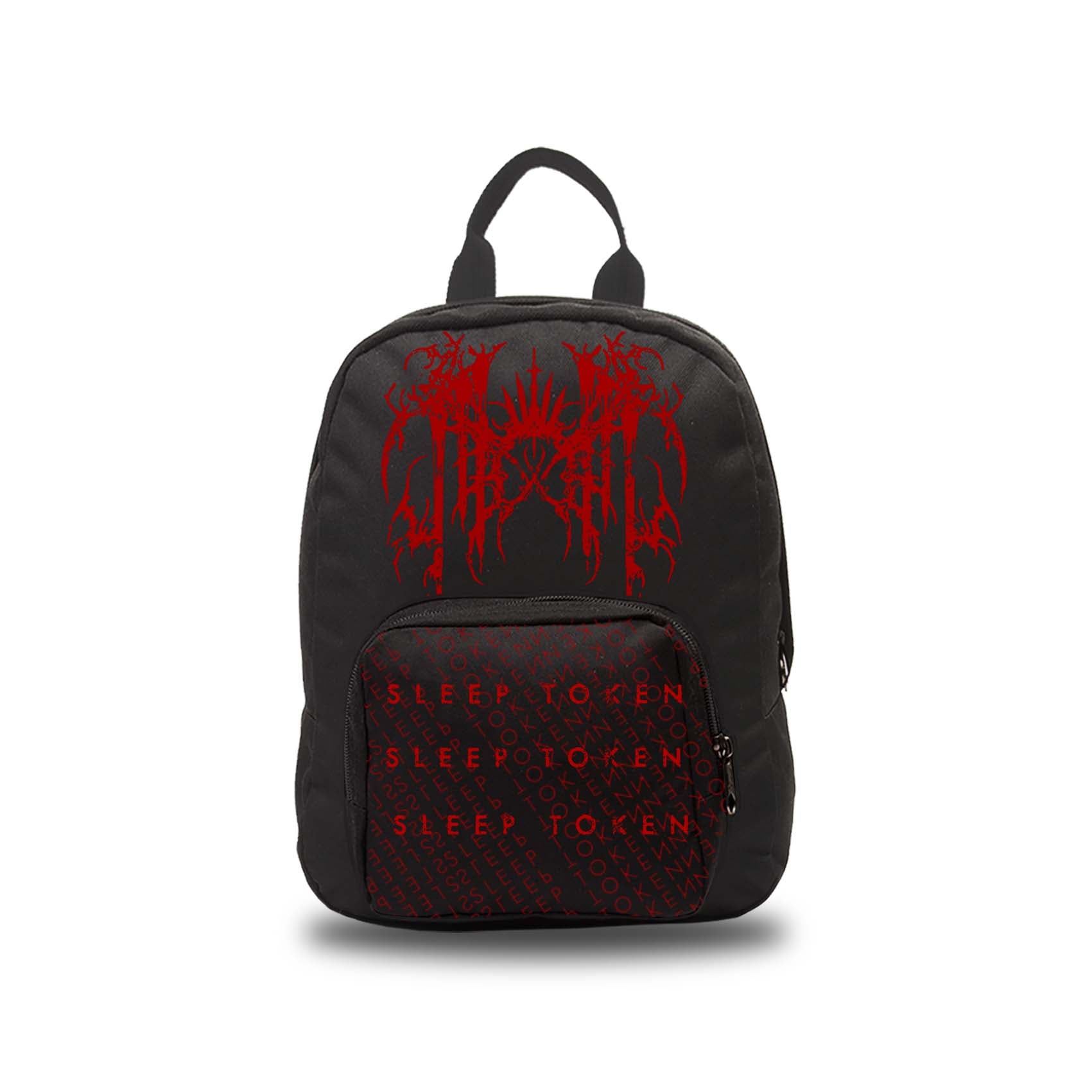 Rocksax Sleep Token Mini Zaino Unisex – The Love You Want – Nero, Poliestere 900D – 30x24x9,5 Cm