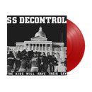 SS DECONTROL ‘THE KIDS WILL HAVE THEIR SAY’ LP (Limited Edition – Only 350 made, Transparent Red Vinyl)