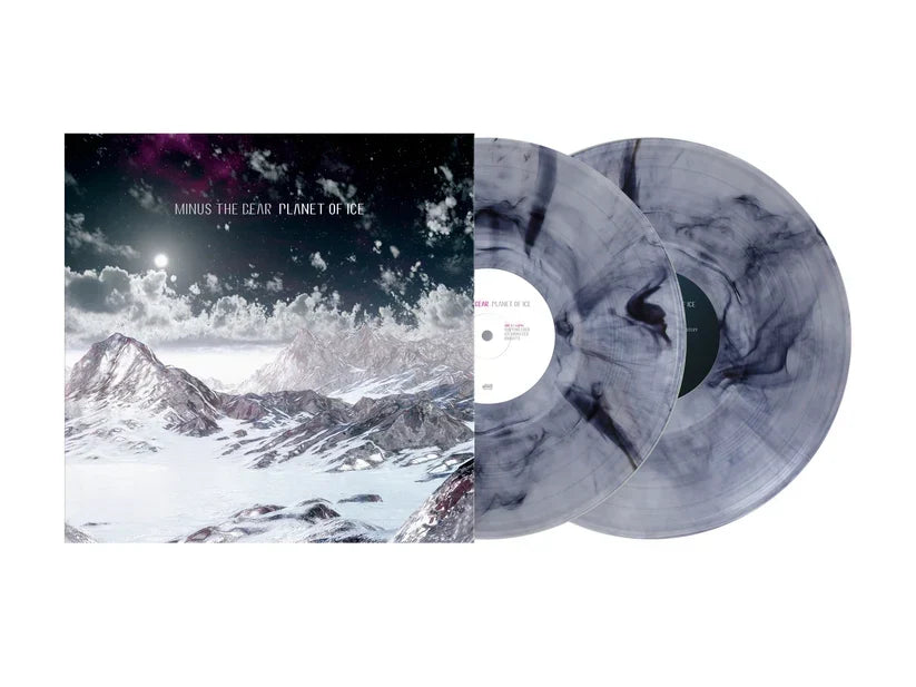 MINUS THE BEAR 'PLANET OF ICE' 2LP (Salt & Pepper Vinyl)