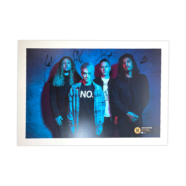 BADFLOWER X SONIC TEMPLE FESTIVAL 2023 LIMITED EDITION SIGNED POSTER