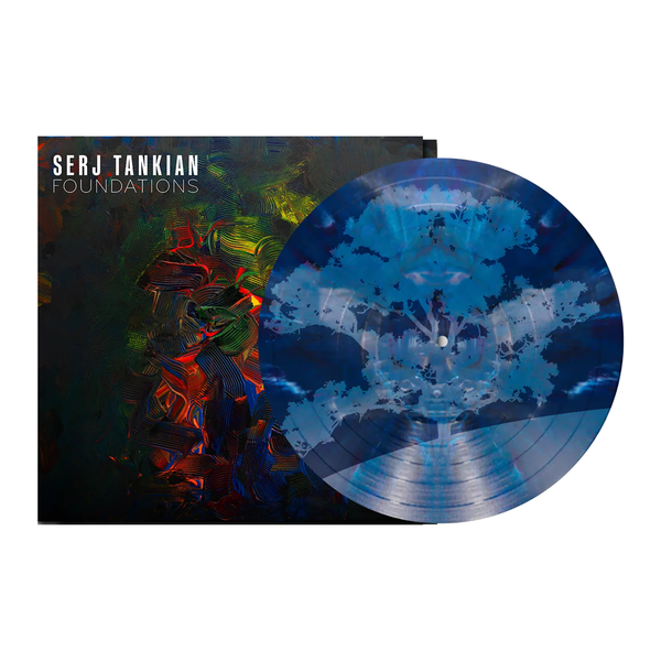 SERJ TANKIAN 'FOUNDATIONS' EP (Limited Edition – Only 500 Made, Dark Blue Marble w/ Etched B-Side Vinyl)