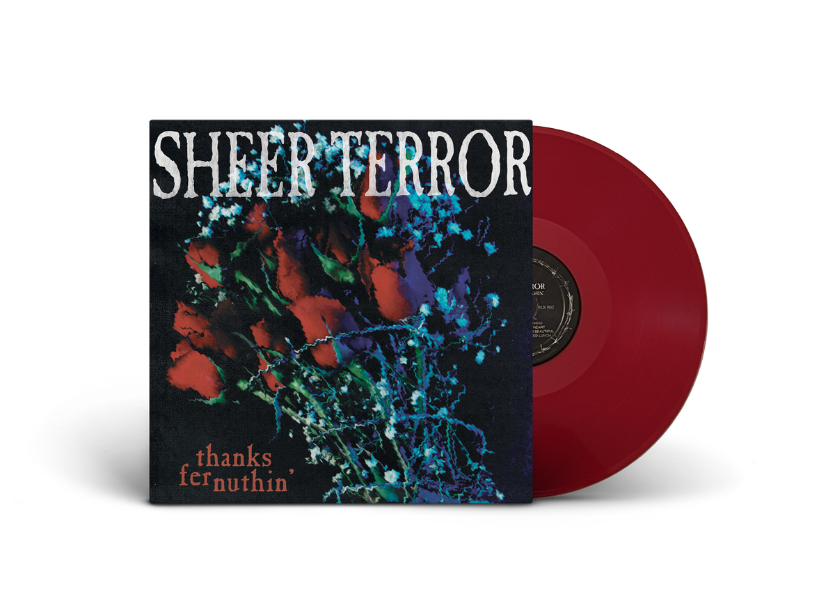 SHEER TERROR 'THANKS FER NUTHIN' LP (Limited Edition – Only 200 Made, SHEER TERROR 'THANKS FER NUTHIN' LP (Limited Edition – Only 200 Made,