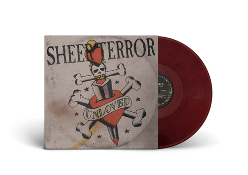 SHEER TERROR ‘UNHEARD UNLOVED’ LP (Limited Edition – Only 200 Made, Red & Black Swirl Vinyl)