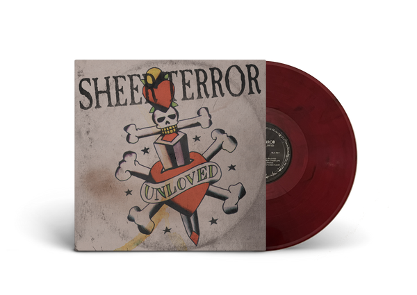 SHEER TERROR ‘UNHEARD UNLOVED’ LP (Limited Edition – Only 200 Made, Red & Black Swirl Vinyl)