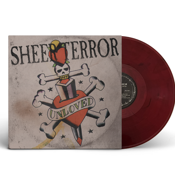 SHEER TERROR 'UNHEARD UNLOVED' LP (Limited Edition – Only 200 Made, Re