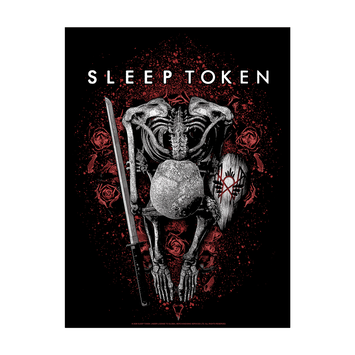 SLEEP TOKEN 'LOVE/VESSEL' LENTICULAR POSTERS