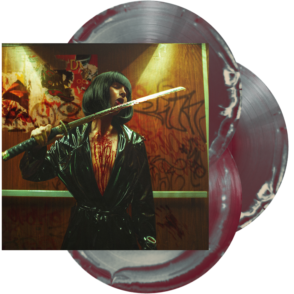 BAD OMENS ‘CONCRETE JUNGLE [THE OST]’ 3LP (Limited Edition – Only 500 Made, Burgundy + Silver + Bone White Side A/B Vinyl)