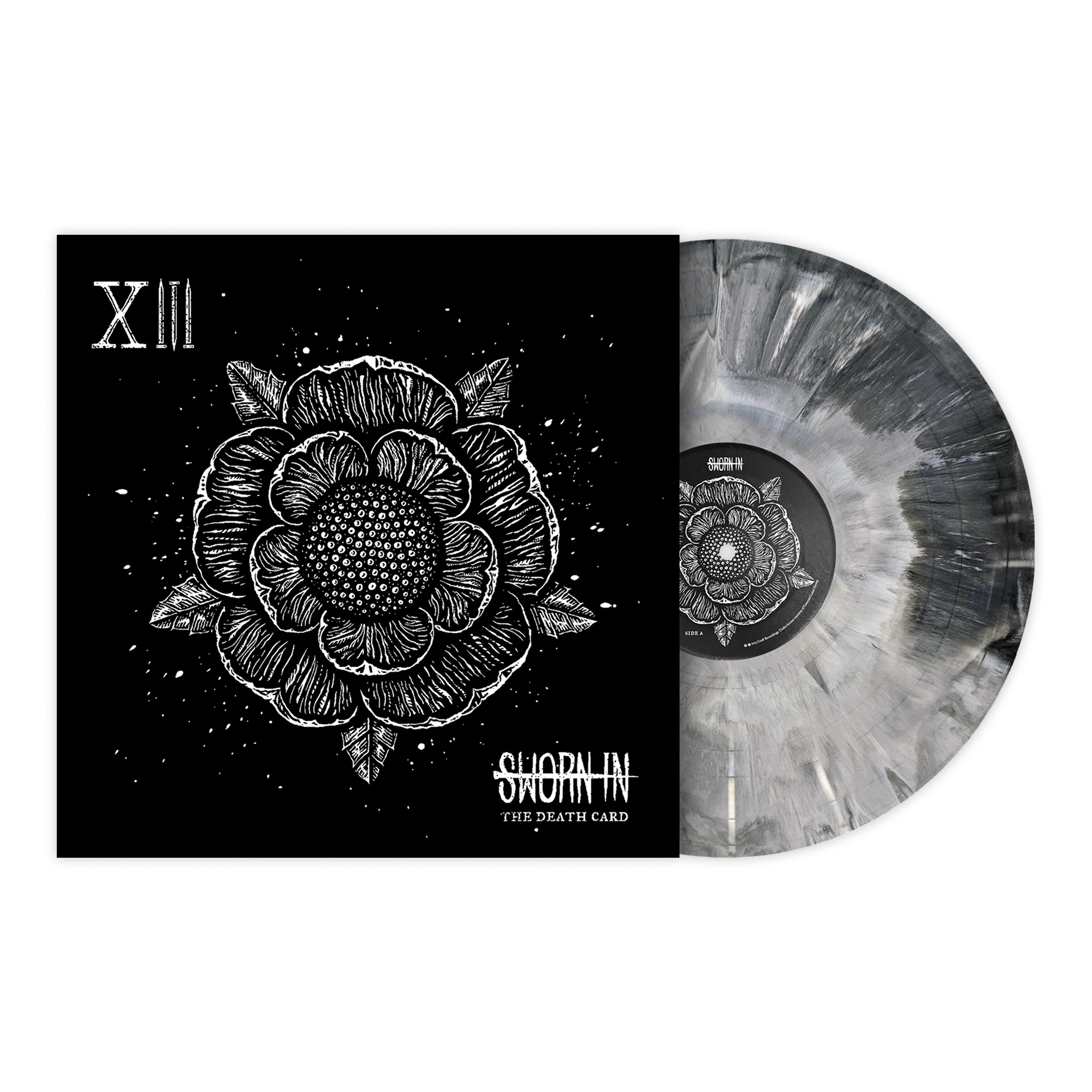 SWORN IN ‘THE DEATH CARD’ LP (Exclusive – Limited to 500, Black & White Galaxy Vinyl)