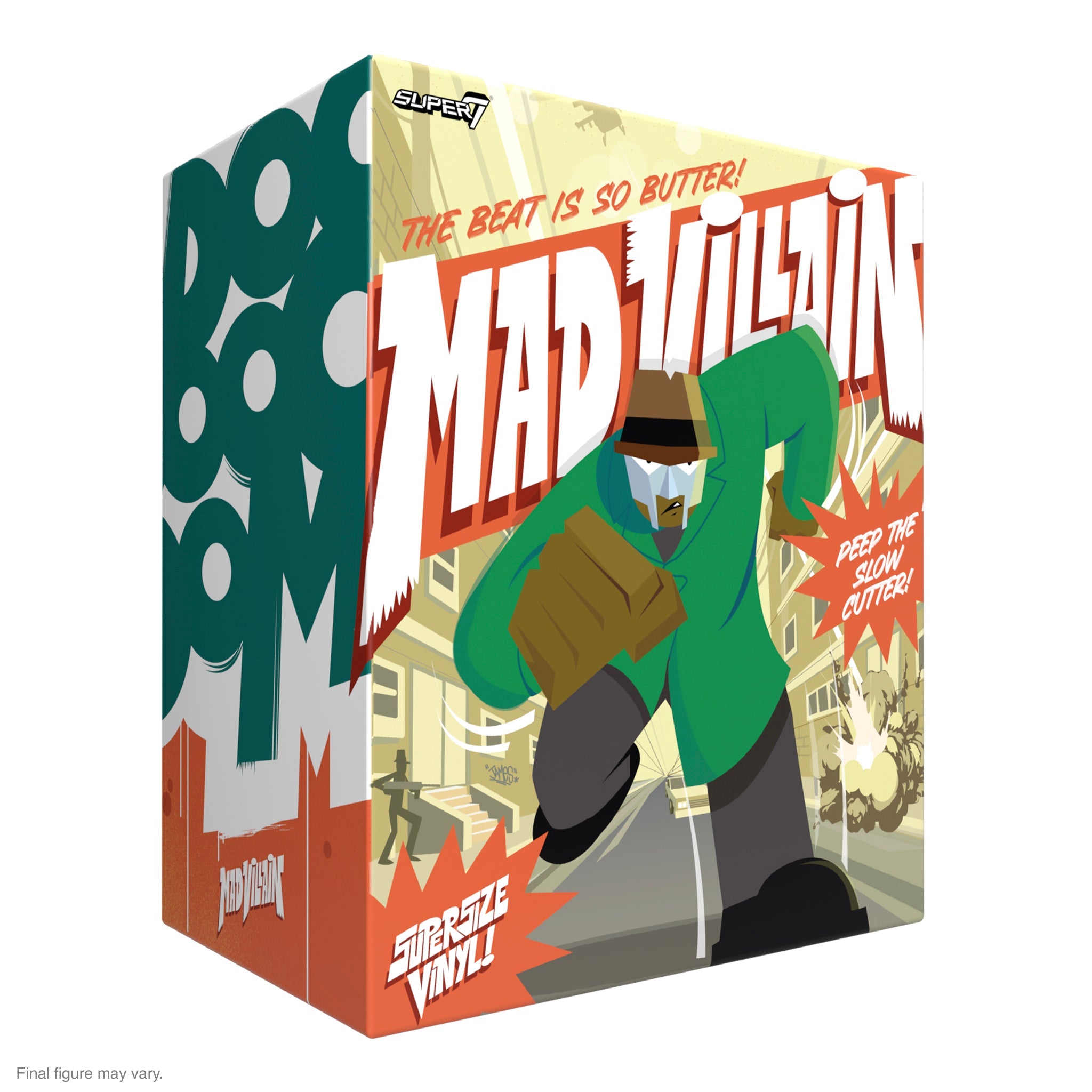 MF DOOM X MADLIB: MADVILLAIN 'ALL CAPS' SUPERSIZE REACTION FIGURE