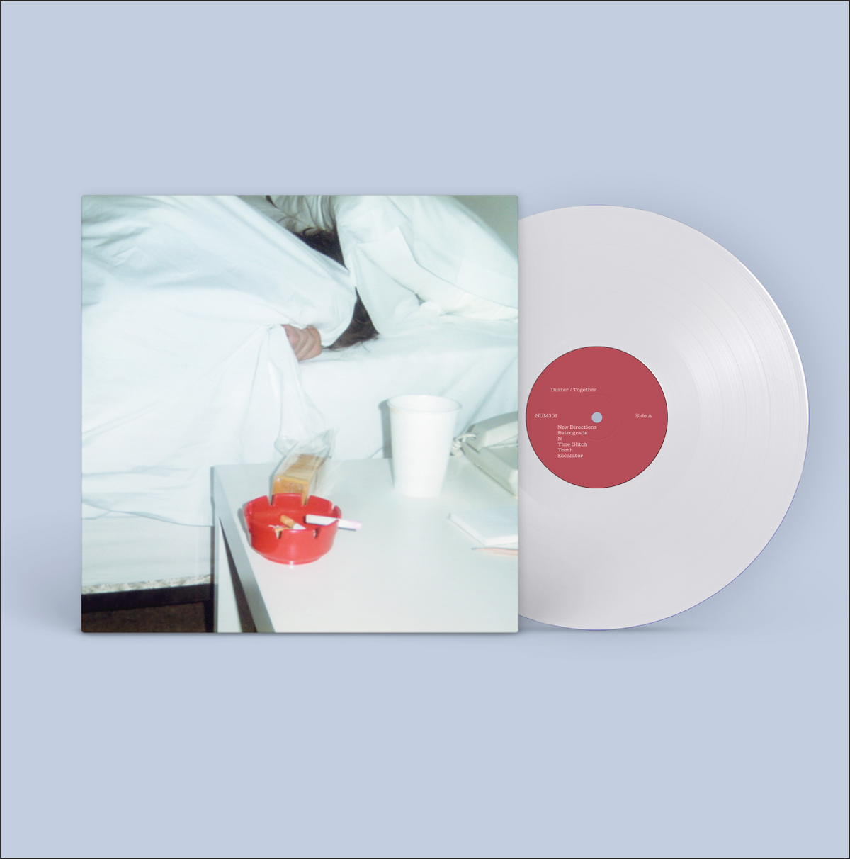 DUSTER 'TOGETHER' LP (Cigarette Smoke Filled Vinyl)