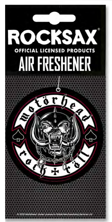 MOTORHEAD ROCK + ROLL AIR FRESHENER