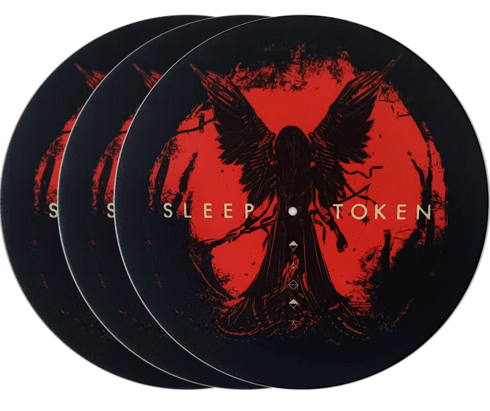 SLEEP TOKEN 'TAKE ME BACK TO EDEN' SLIPMAT 3-PACK