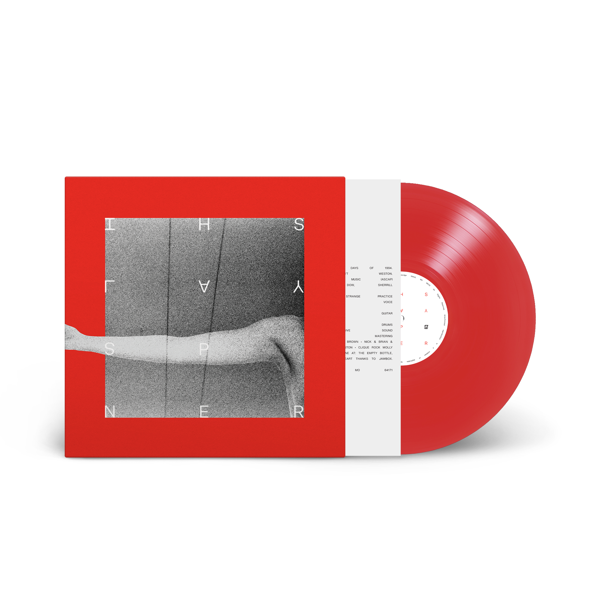 SHINER ‘SPLAY’ LP (Limited Edition – Only 200 made, Opaque Red Vinyl)