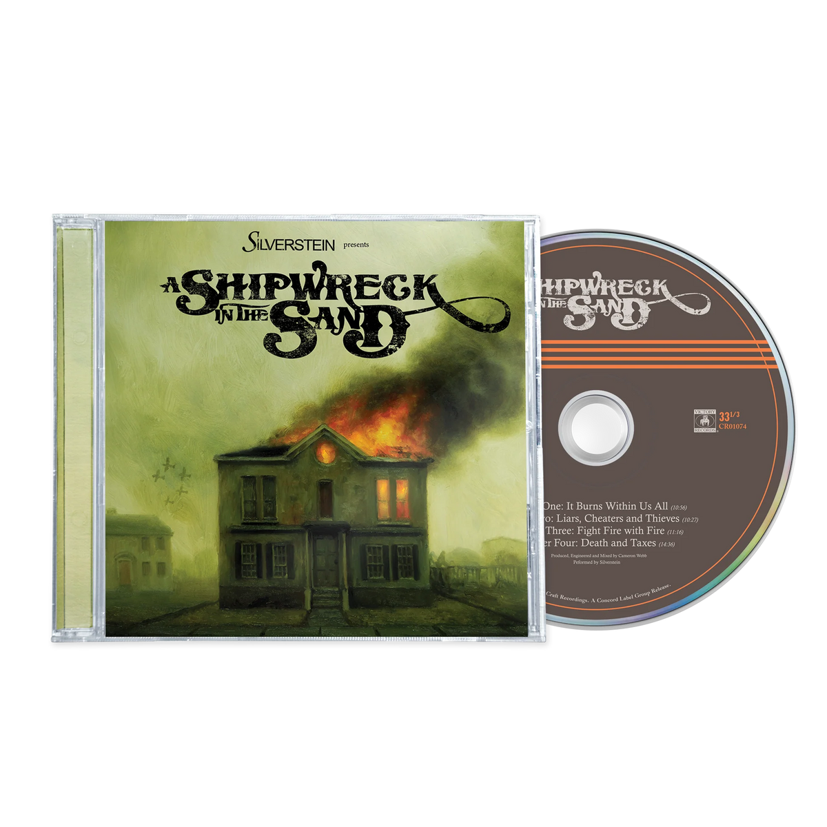 SILVERSTEIN ‘A SHIPWRECK IN THE SAND’ CD