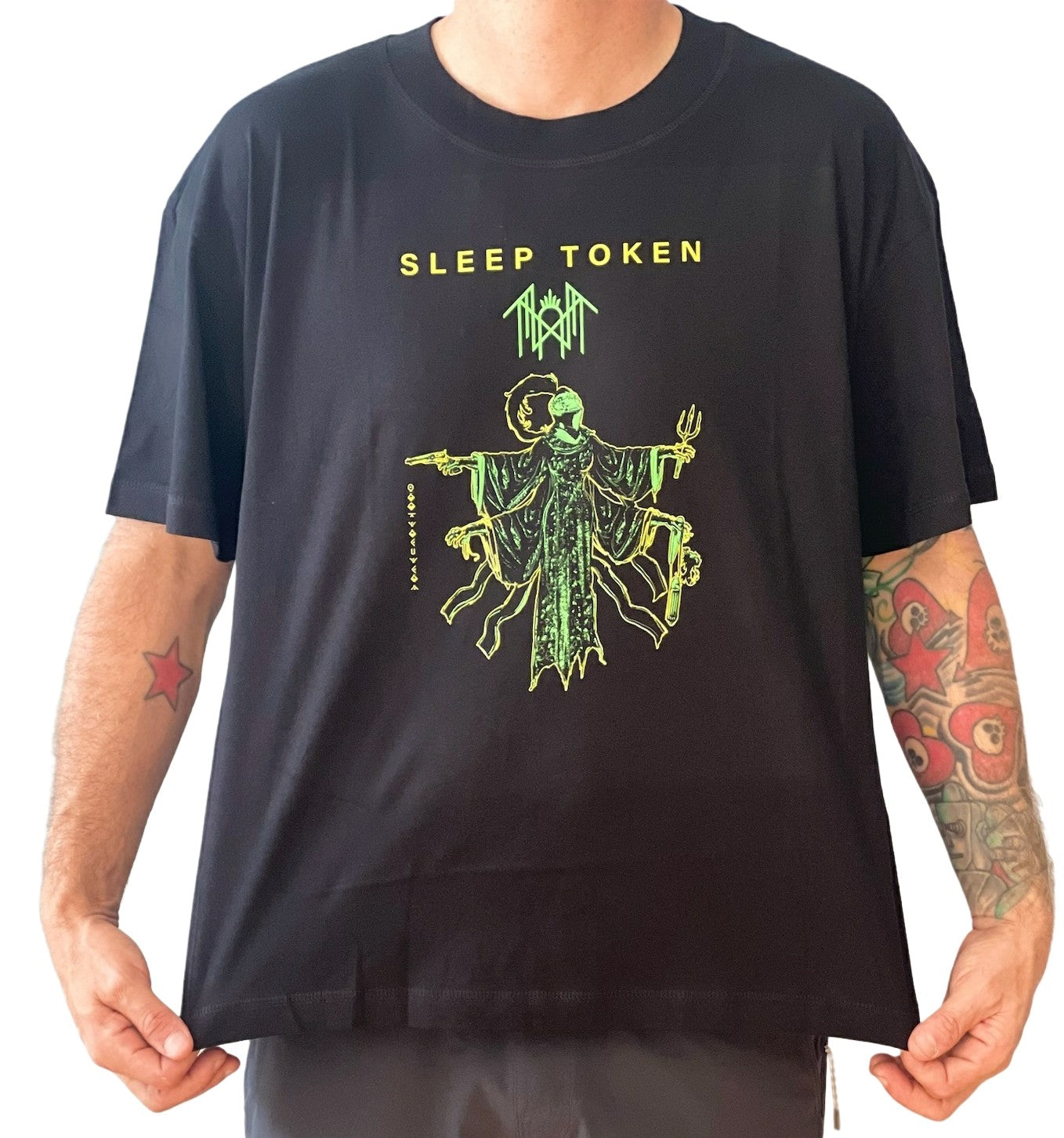 SLEEP TOKEN 'SLEEP TOKEN' OVERSIZED CROPPED T-SHIRT