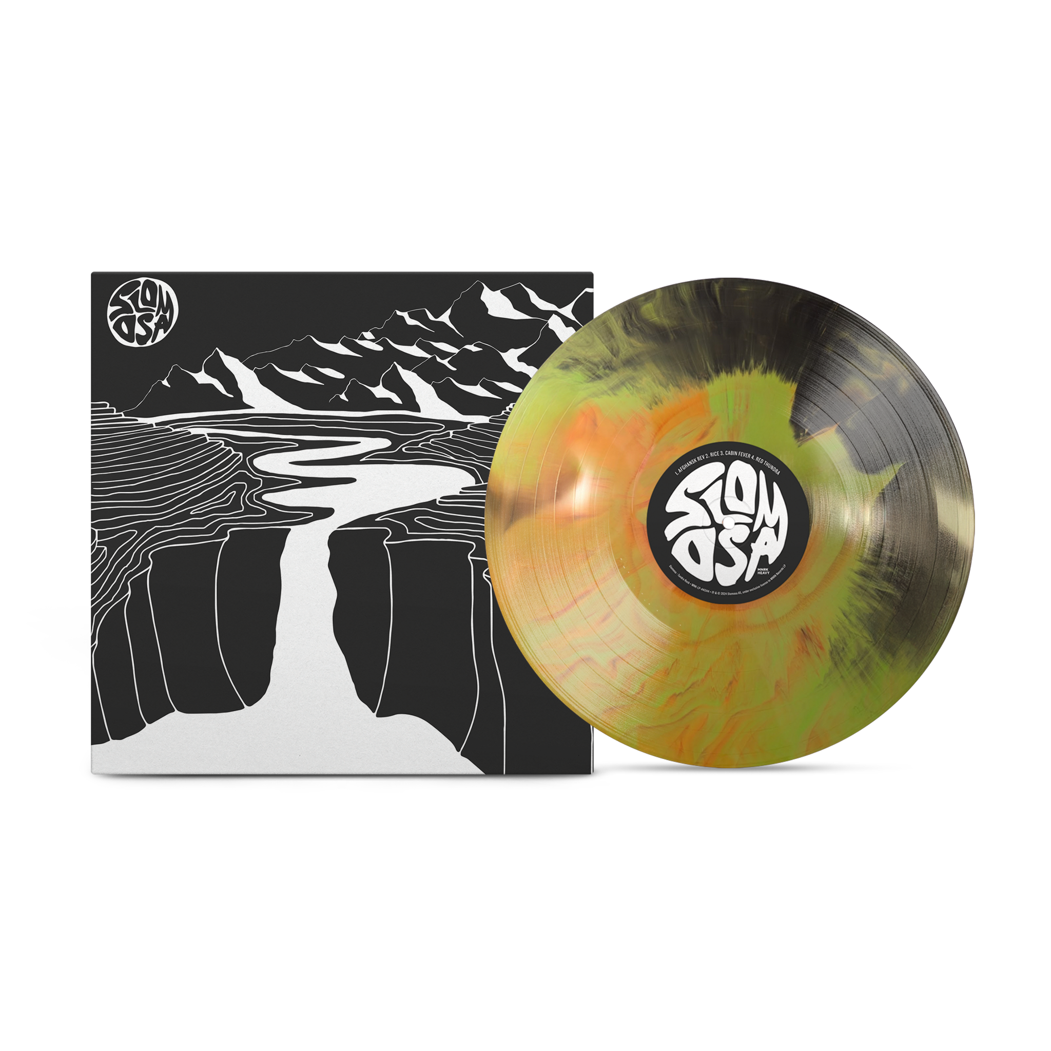 SLOMOSA 'TUNDRA ROCK' LP (Hand Pour Vinyl)