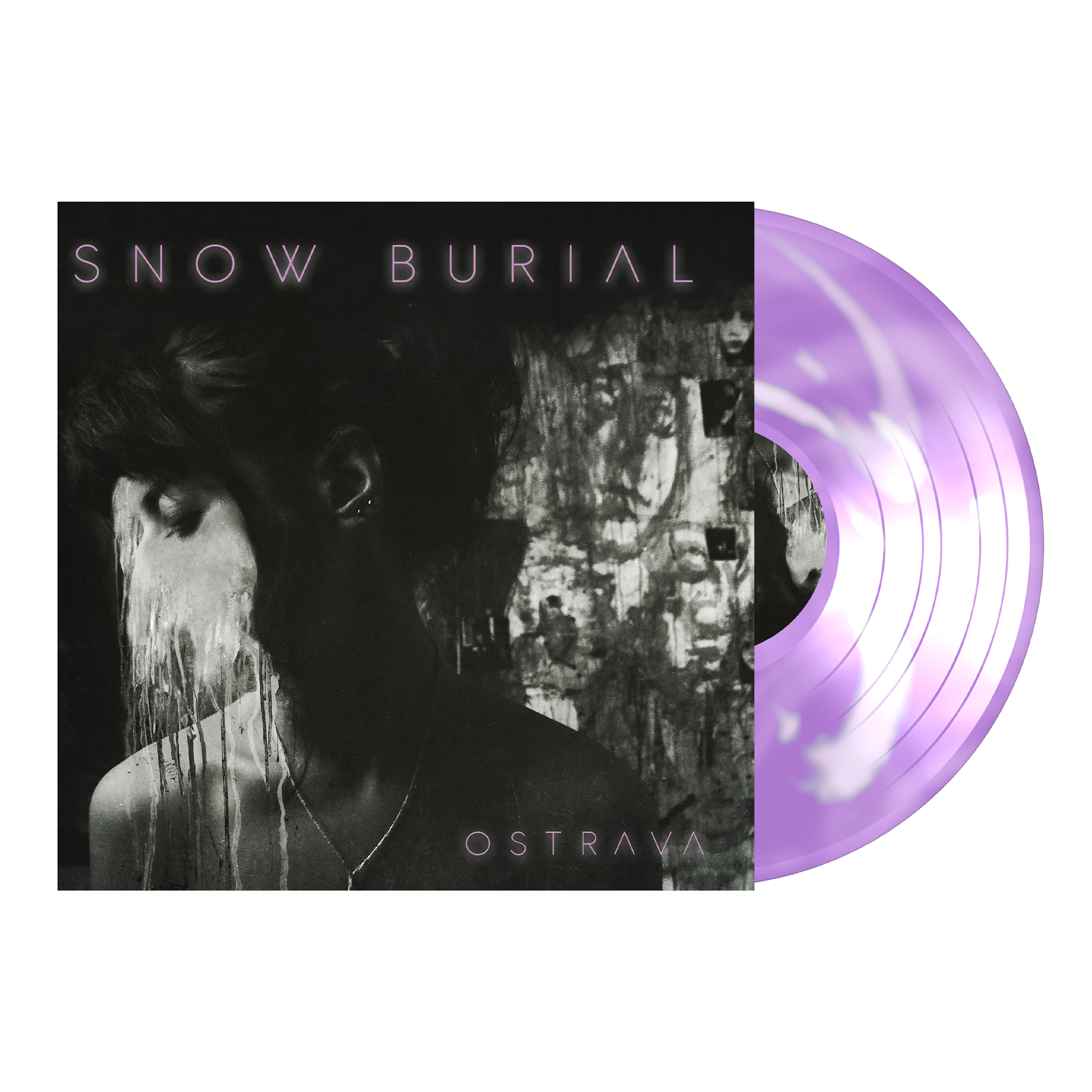 SNOW BURIAL 'OSTRAVA' LP (Light Purple w/ White Swirl Vinyl)