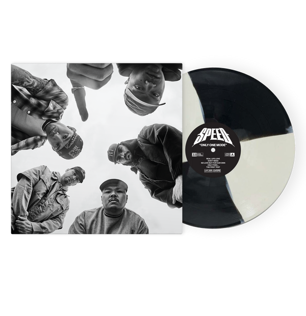 SPEED ‘ONLY ONE MODE’ LP (Limited Edition – Only 300 made, Quad Black & White Vinyl)