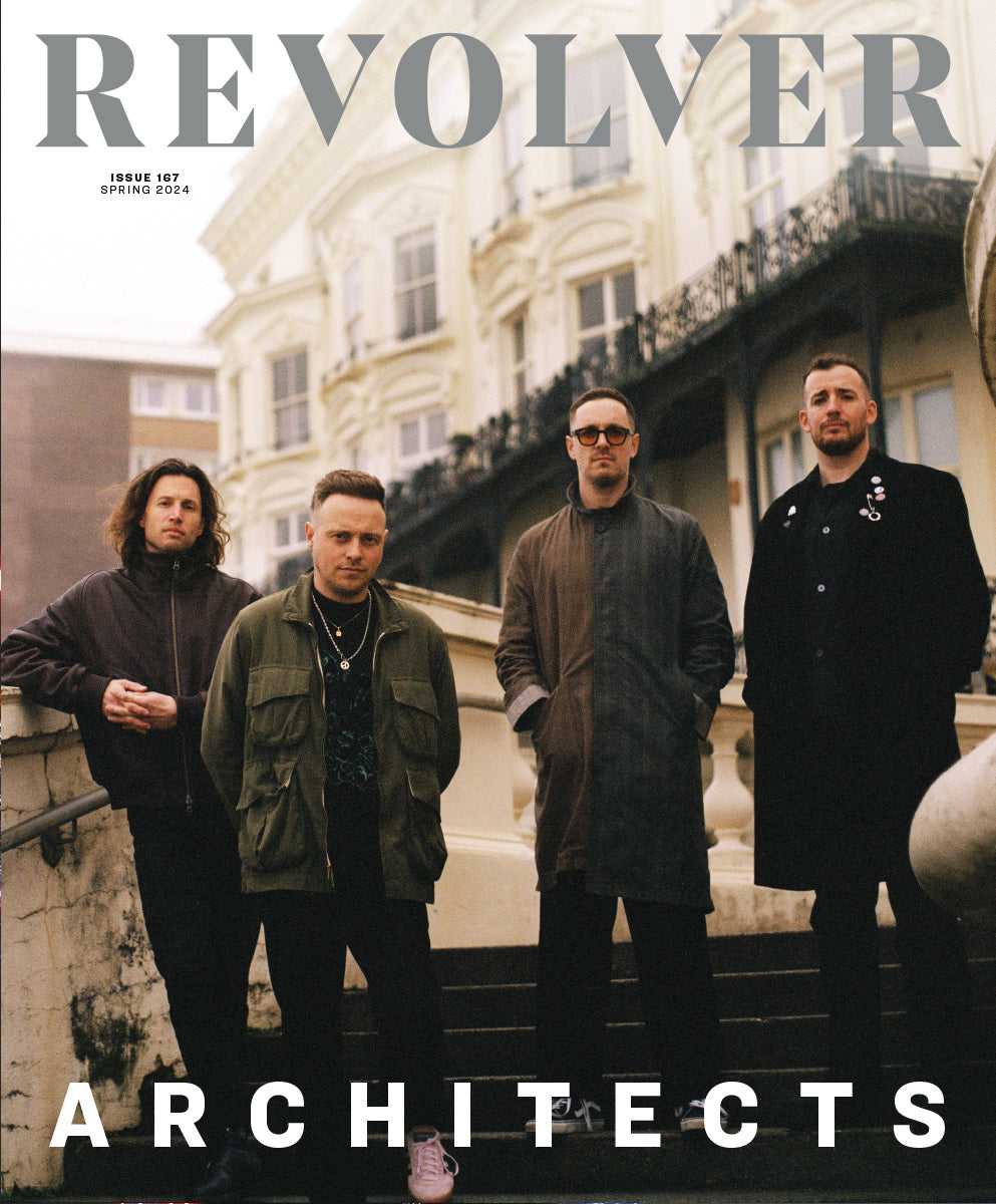 ARCHITECTS X REVOLVER BUNDLE - REVOLVER SPRING 2024 ISSUE W/ 'CURSE' 12" VINYL (Limited Edition – Only 500 Made - COLOR w/ Etched B-Side Vinyl)