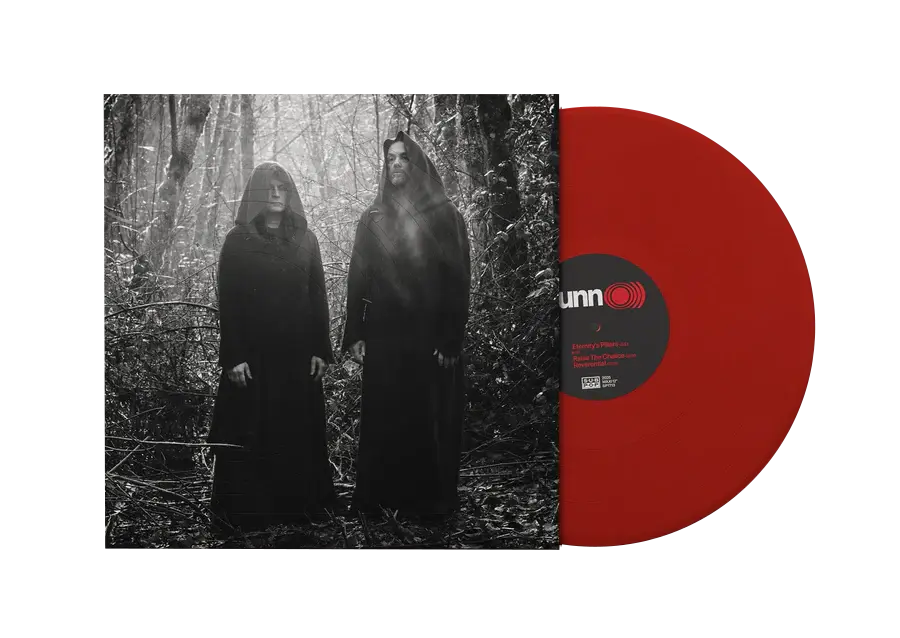 SUNN O))) 'ETERNITY'S PILLARS B/W RAISE THE CHALICE' 12" (Red Vinyl)