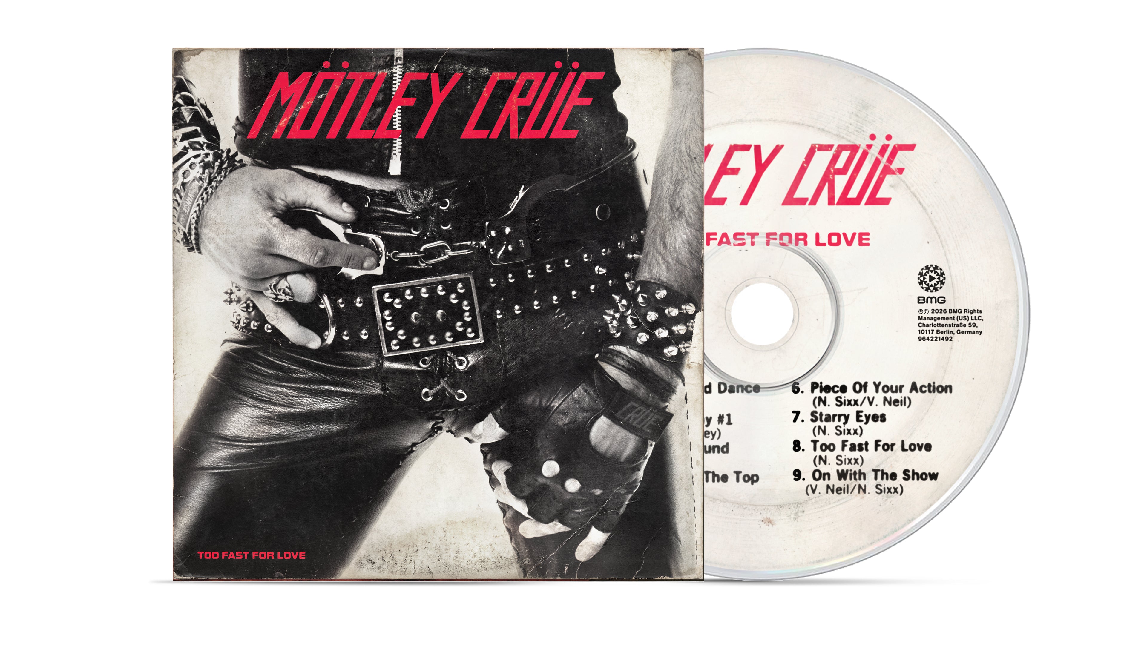 MOTLEY CRUE 'TOO FAST FOR LOVE' 45TH ANNIVERSARY DELUXE BOX SET