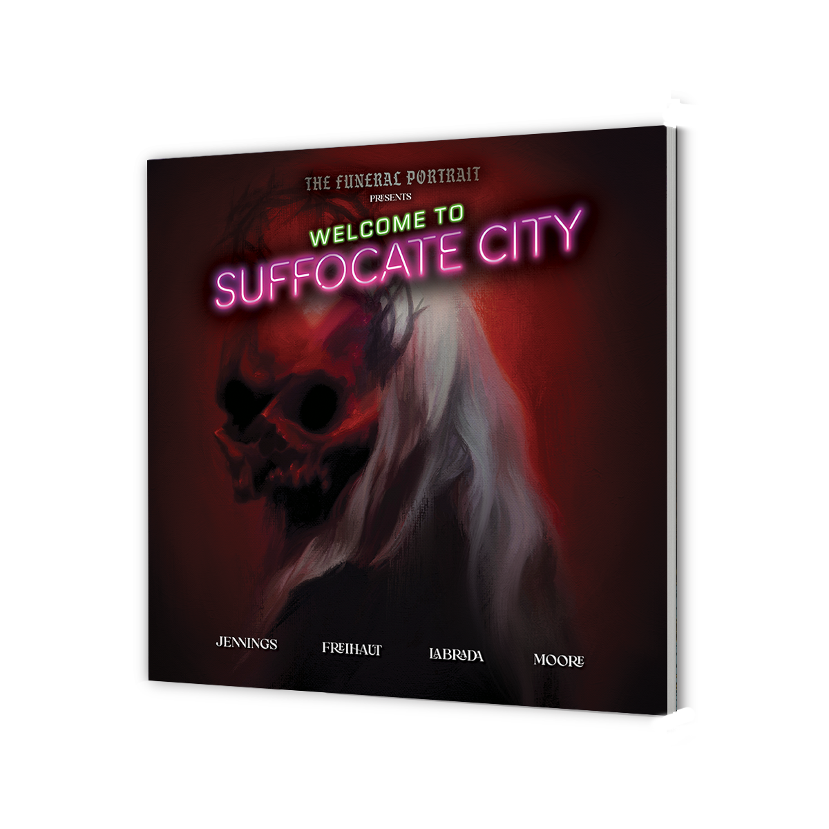 THE FUNERAL PORTRAIT: WELCOME TO SUFFOCATE CITY - GRAPHIC NOVEL (COFFIN CREW LIMITED EDITION)
