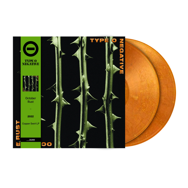 TYPE O NEGATIVE 'OCTOBER RUST' 2LP (Revolver Exclusive, Copper Pearles