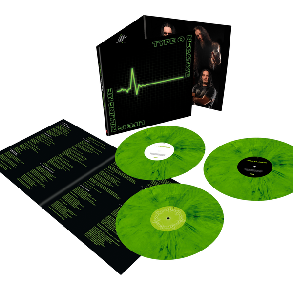 TYPE O NEGATIVE 'LIFE IS KILLING ME' 3LP (20th Anniversary Edition, Gr