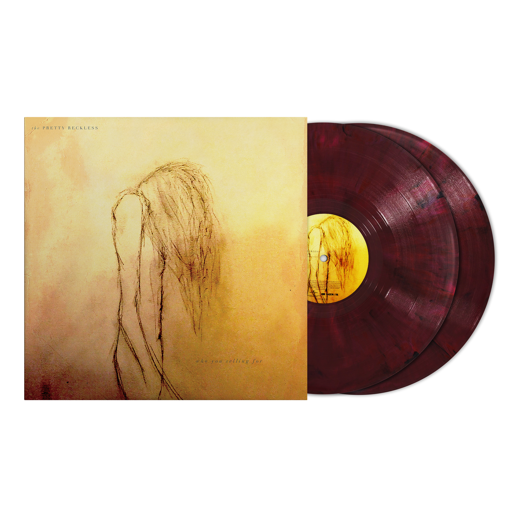 THE PRETTY RECKLESS ‘WHO YOU SELLING FOR’ 2LP (Limited Edition – Only 300 made, Red Velvet Vinyl)