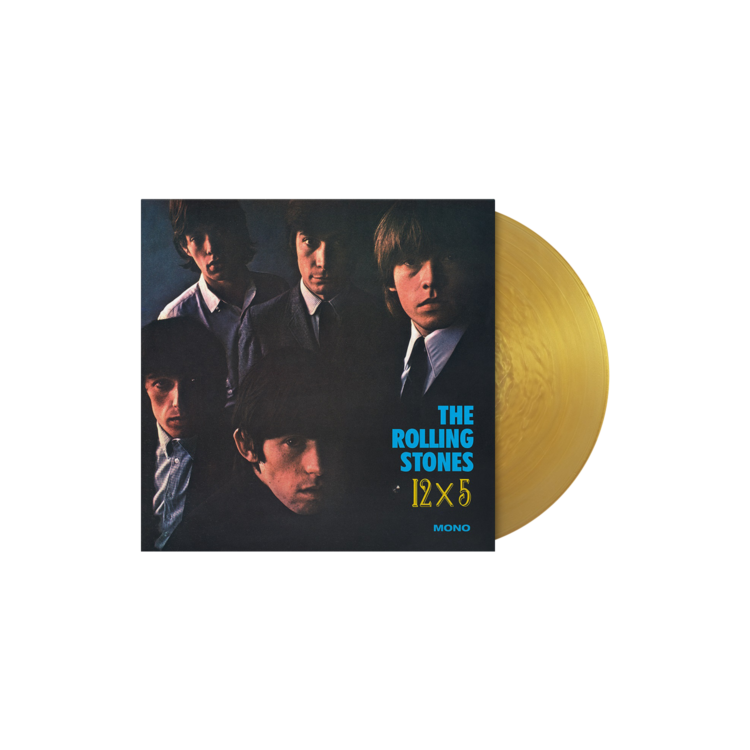 THE ROLLING STONES x GOLDMINE "EARLY YEARS" SPECIAL COLLECTOR’S EDITION SOFTCOVER BOOK w/THE ROLLING STONES ’12x5’ LP (Exclusive Limited Edition - Gold Vinyl)