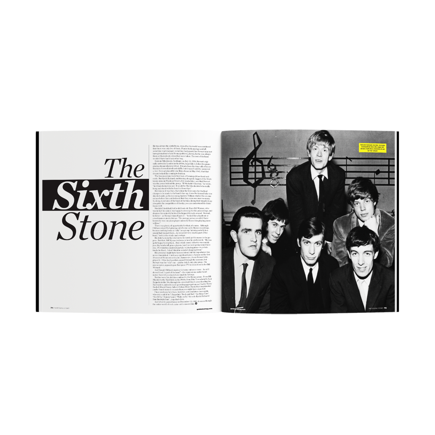 THE ROLLING STONES x GOLDMINE "EARLY YEARS" SPECIAL COLLECTOR’S EDITION SOFTCOVER BOOK w/4 LPS IN HEAVY DUTY NUMBERED BOX (Limited Edition – Only 300 Box Sets Made)