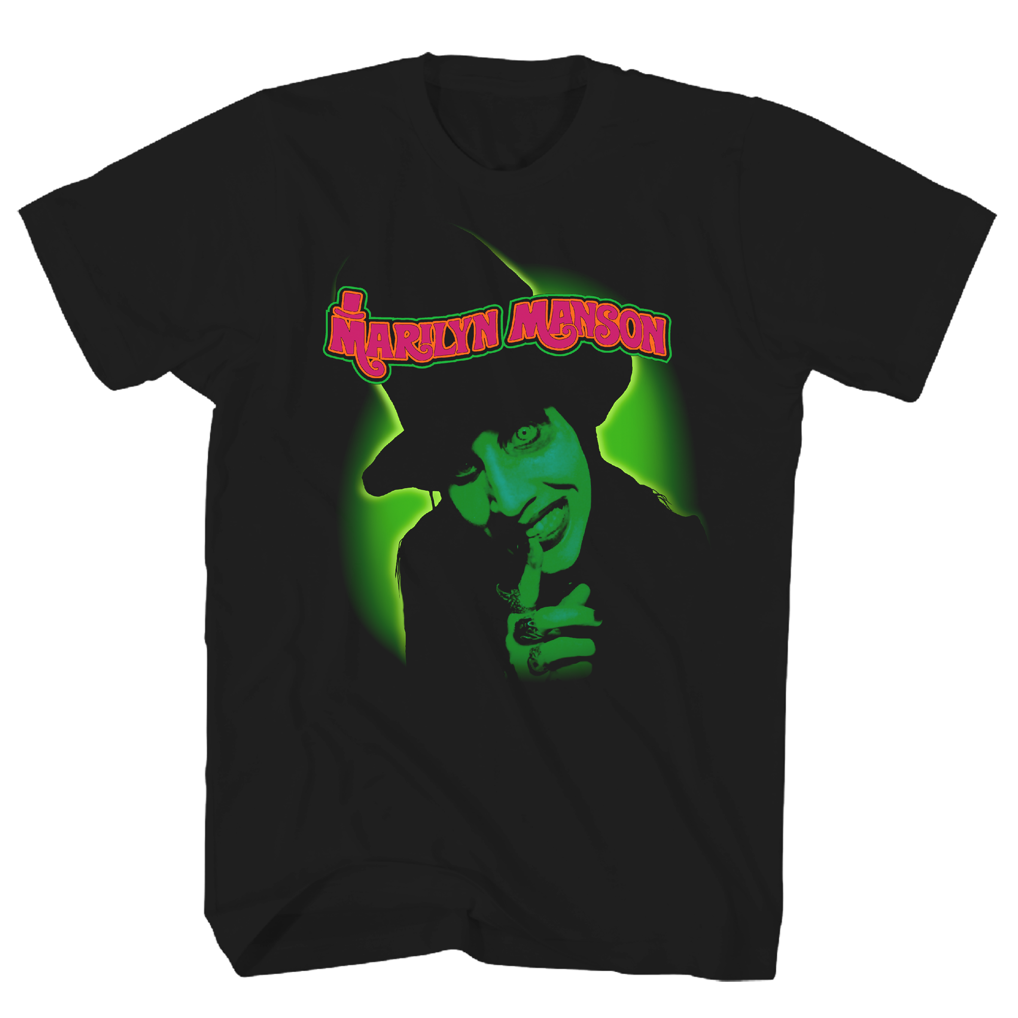 MARILYN MANSON SMELLS LIKE CHILDREN BLACK T-SHIRT
