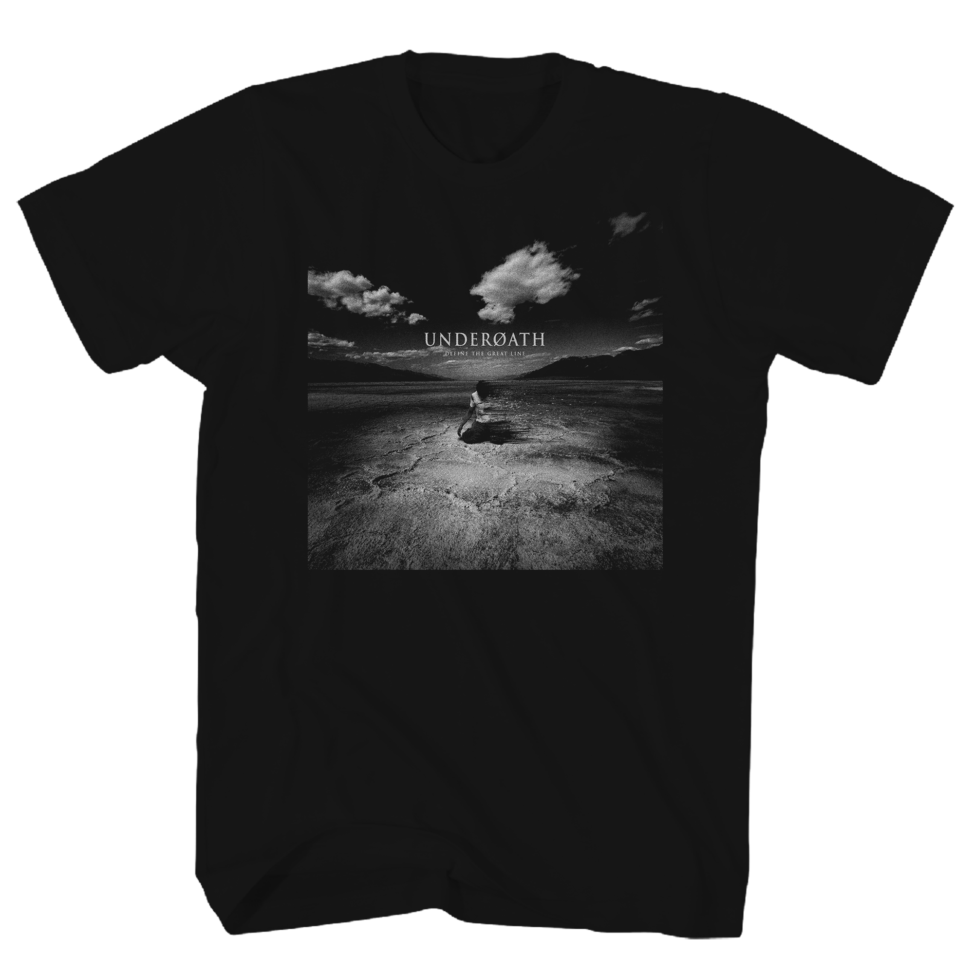 UNDEROATH DEFINE THE GREAT LINE COVER BLACK T-SHIRT
