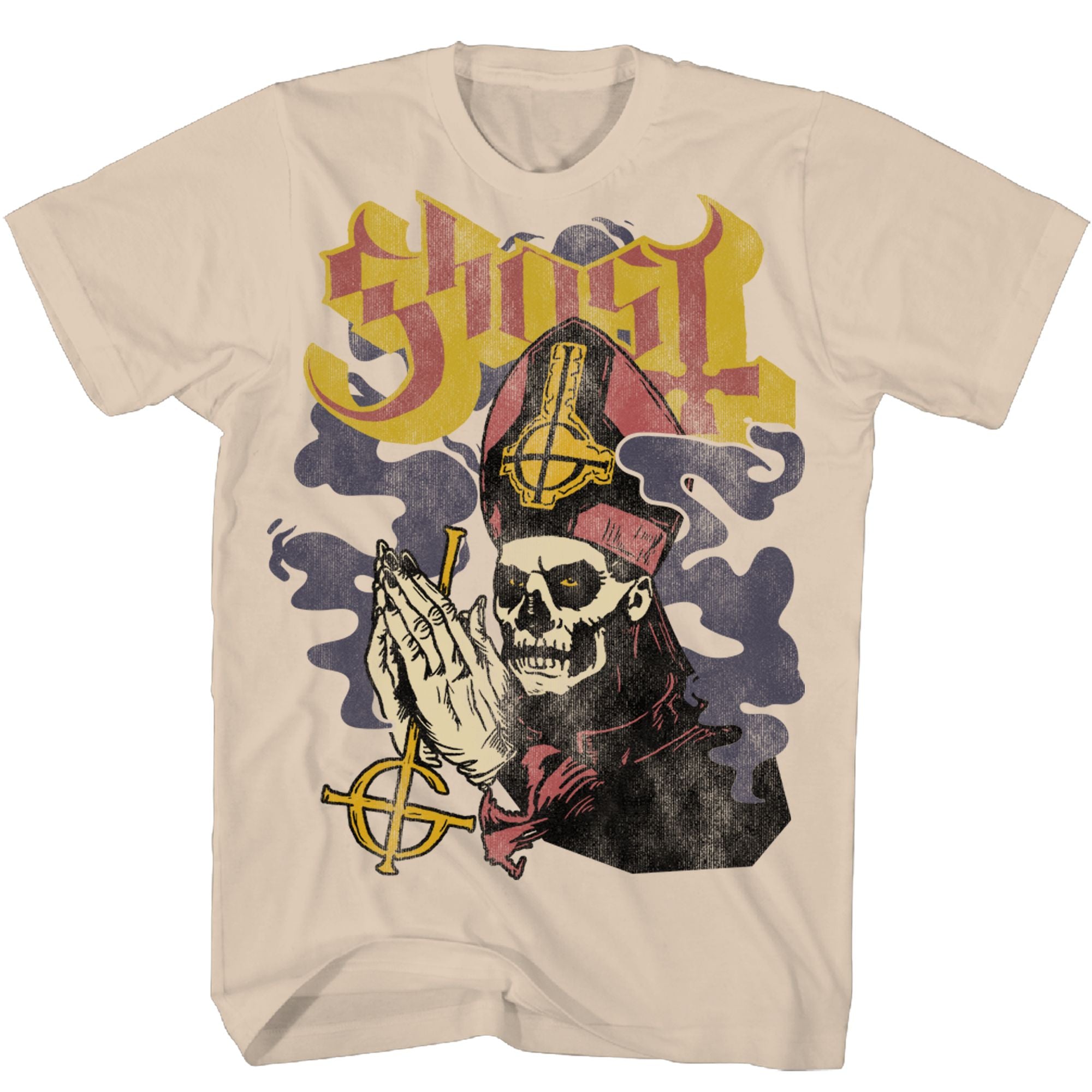 GHOST "PAPA EMERITUS PRAYER" T-SHIRT