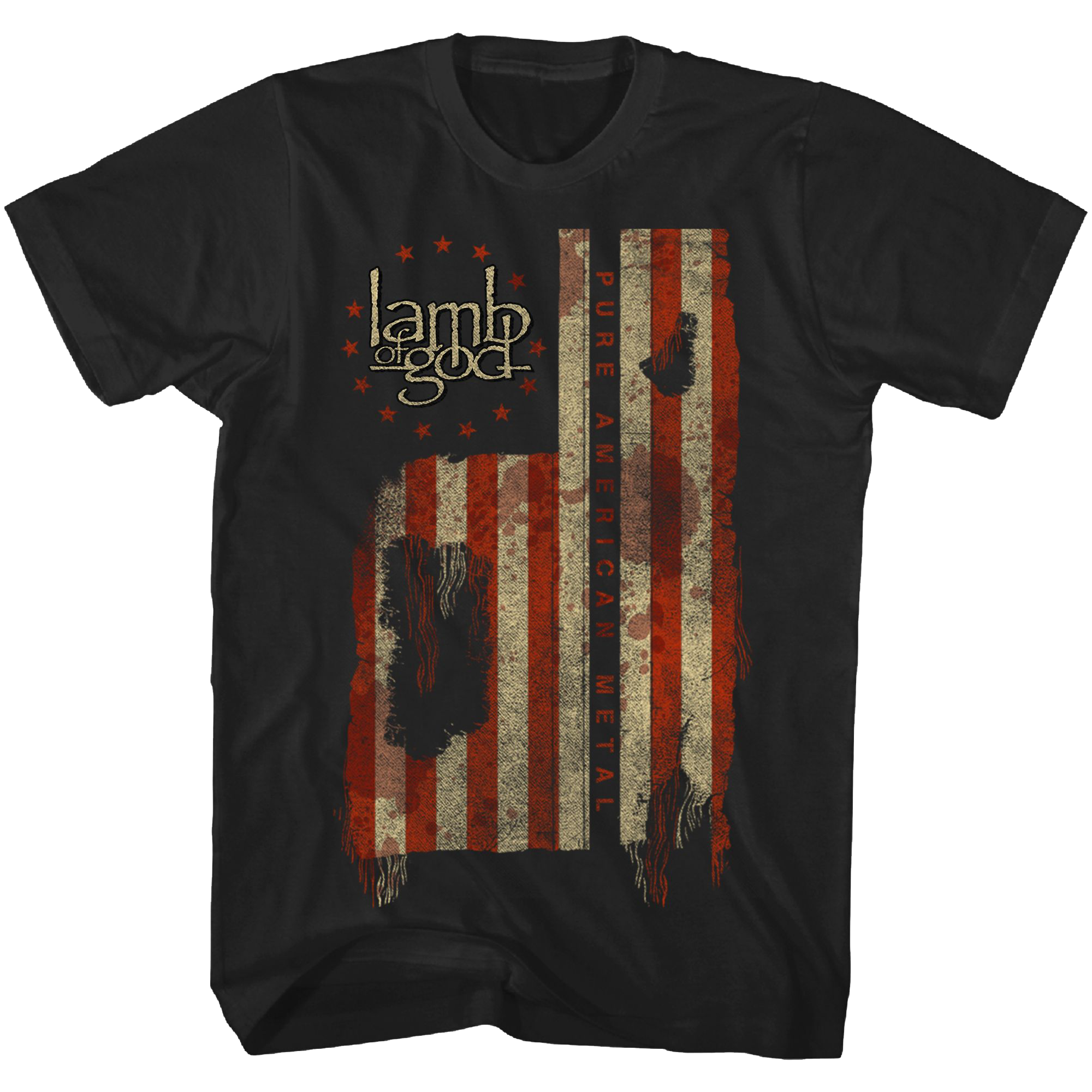 LAMB OF GOD FLAG T-SHIRT