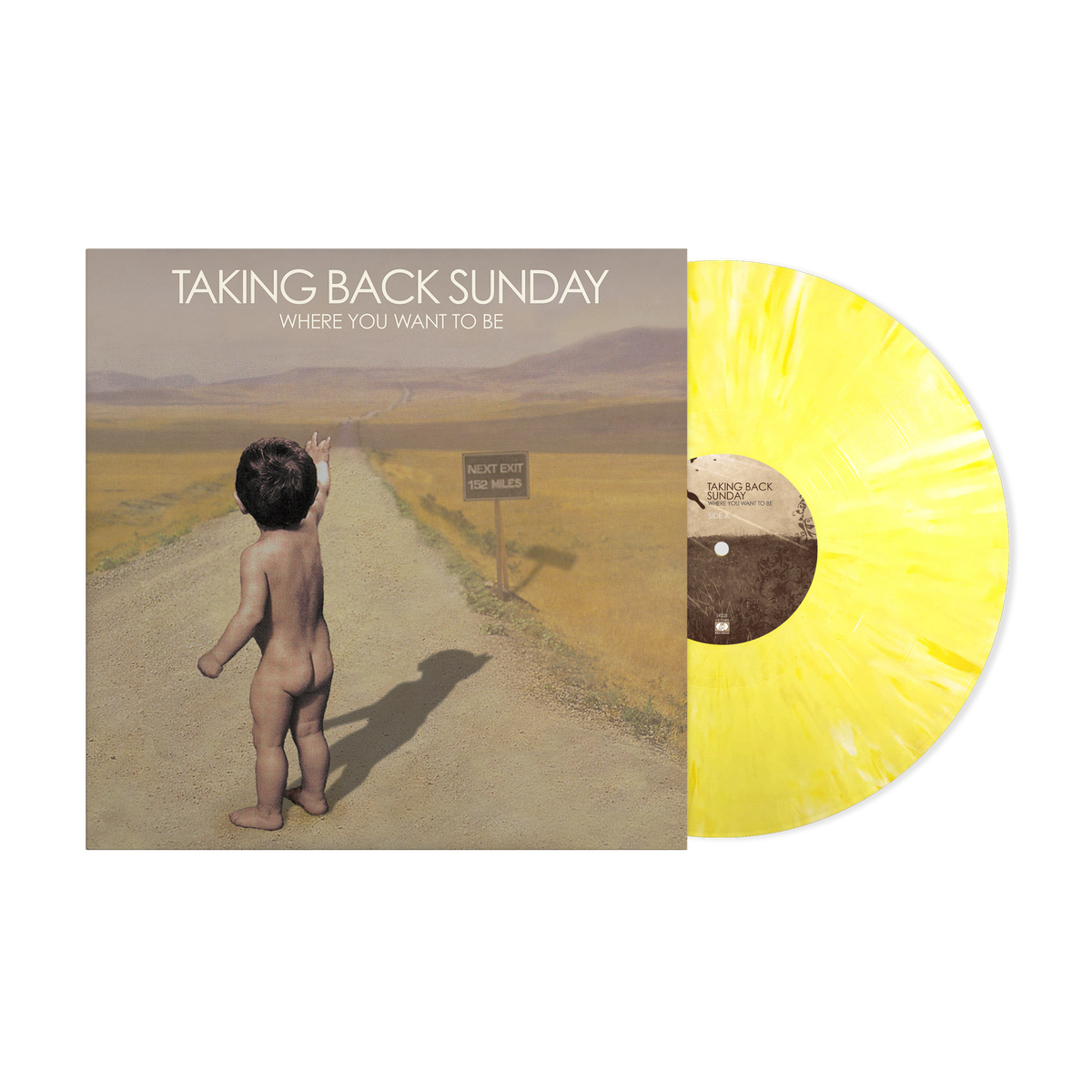 TAKING BACK SUNDAY 'WHERE YOU WANT TO BE' LP (Limited Edition – Only 5