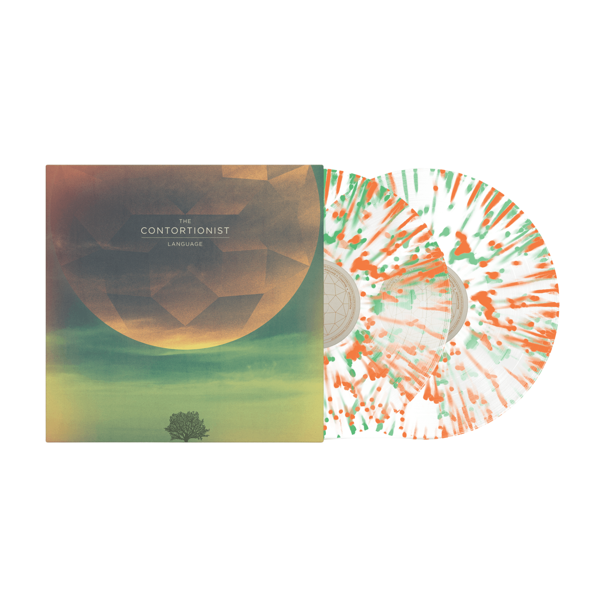THE CONTORTIONIST 'LANGUAGE' 2LP (Clear w/ Splatter Vinyl)
