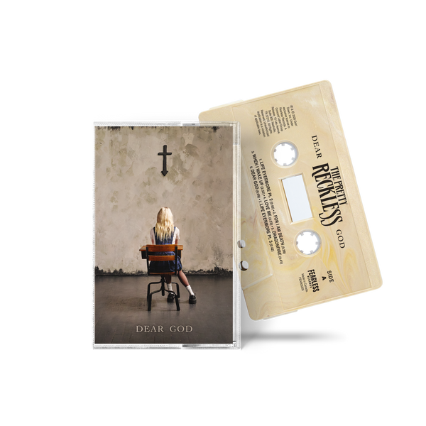 THE PRETTY RECKLESS 'DEAR GOD' CASSETTE (Cappuccino Swirl)