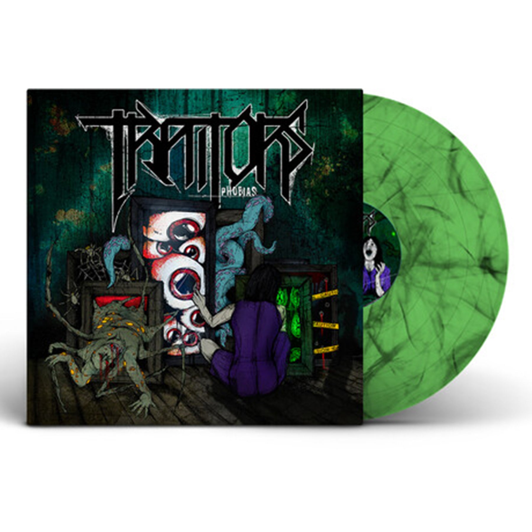 Traitors Phobias IEX Green & Black Marble Vinyl