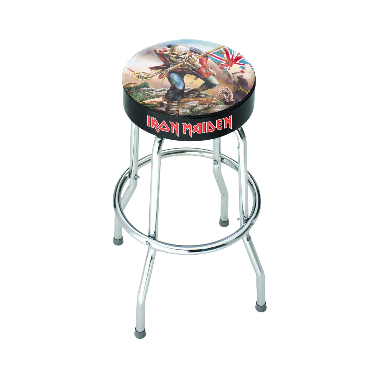 ROCKSAX IRON MAIDEN BAR STOOL - TROOPER