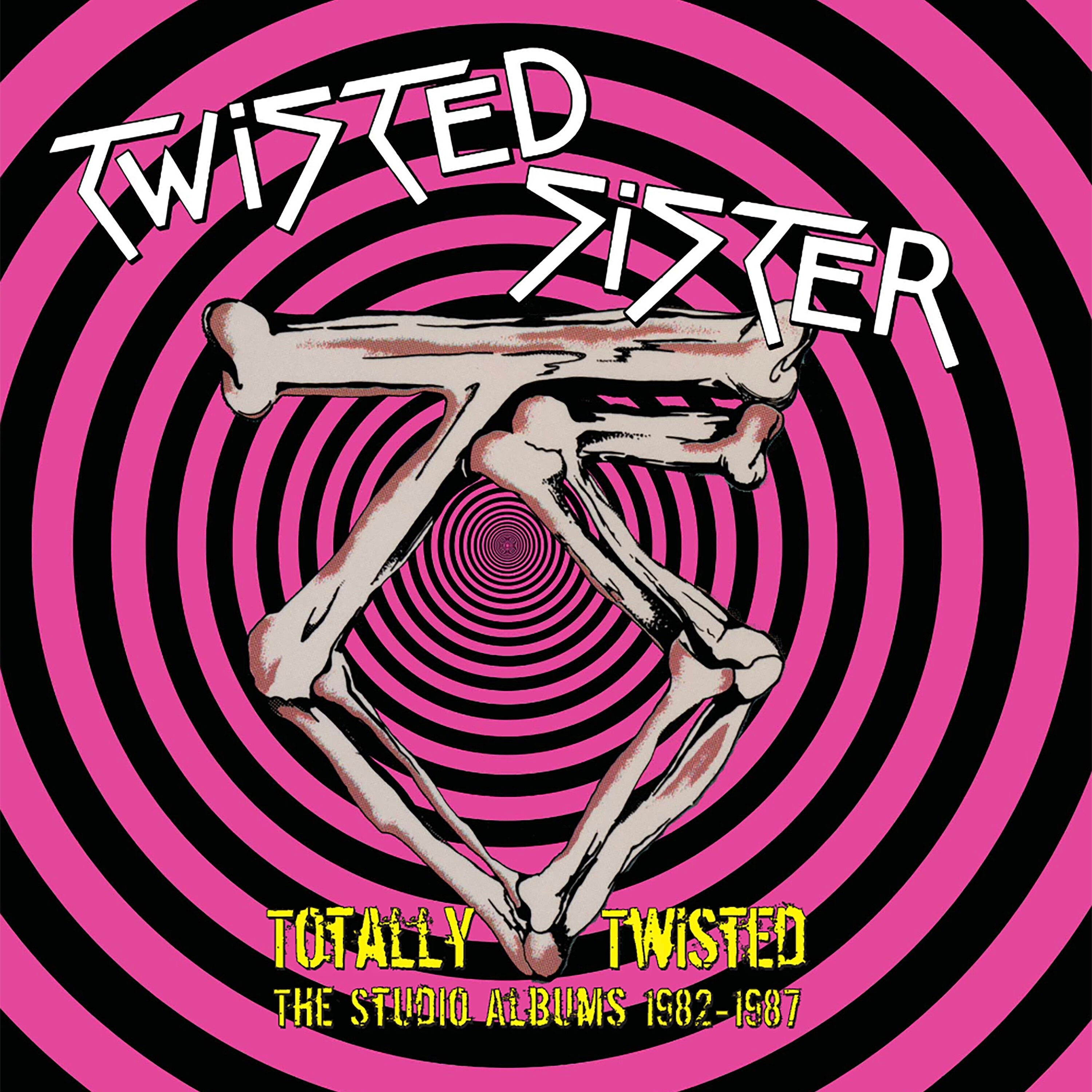 TWISTED SISTER 'THE STUDIO ALBUMS 1982-1987' 5LP BOX SET (Color Vinyl)