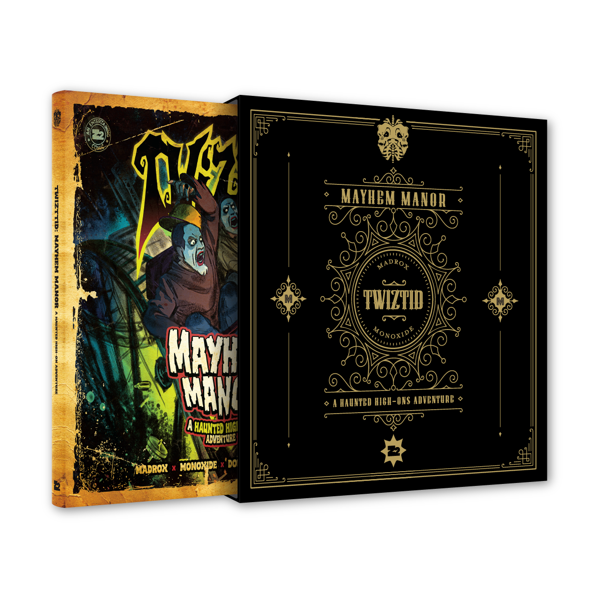 TWIZTID 'HAUNTED HIGH-ONS' LP (Green Vinyl) + TWIZTID: MAYHEM MANOR - GRAPHIC NOVEL