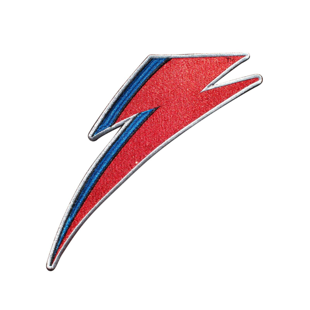 DAVID BOWIE LIGHTNING BOLT LARGE PATCH