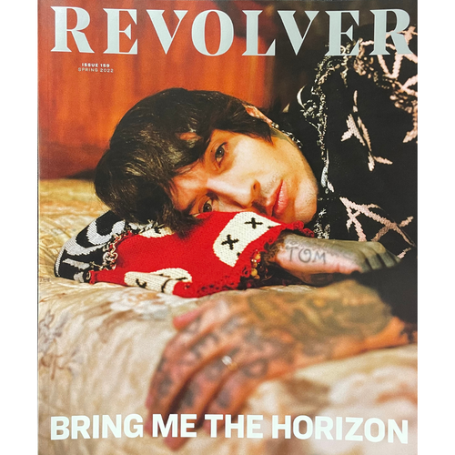 REVOLVER SPRING 2022 ISSUE ALTERNATE COVER FEATURING BRING ME THE HORIZON