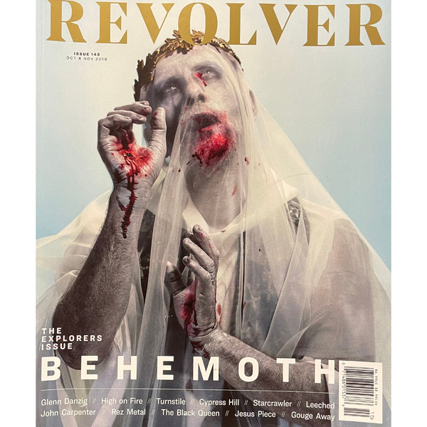REVOLVER OCT/NOV 2018 THE EXPLORERS ISSUE COVER 2 FEATURING BEHEMOTH