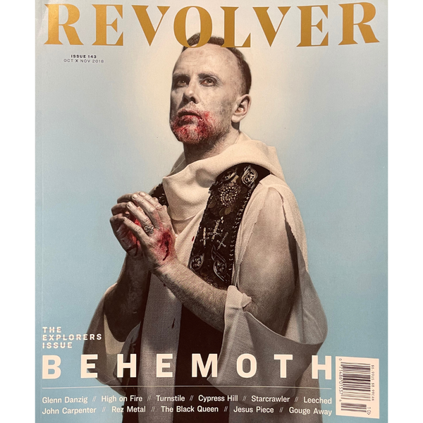 REVOLVER OCT/NOV 2018 THE EXPLORERS ISSUE COVER 3 FEATURING BEHEMOTH