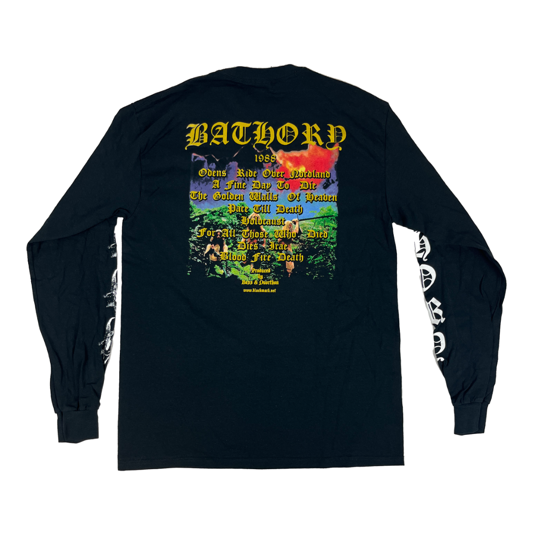 BATHORY 'BLOOD FIRE DEATH' LONGSLEEVE