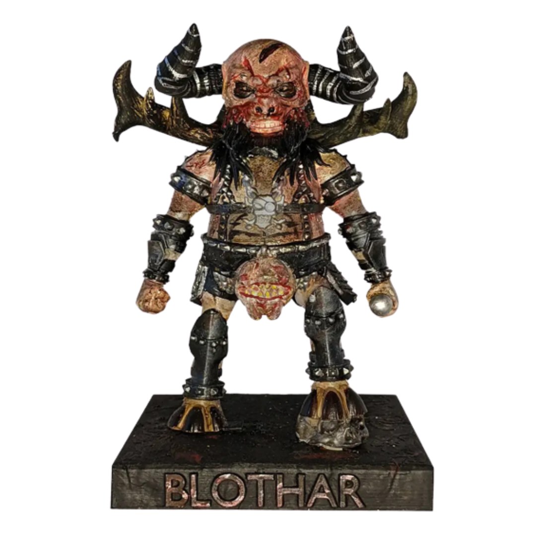 GWAR: BLOTHAR THE BERSERKER BOBBLEHEAD *DAMAGED BOX*