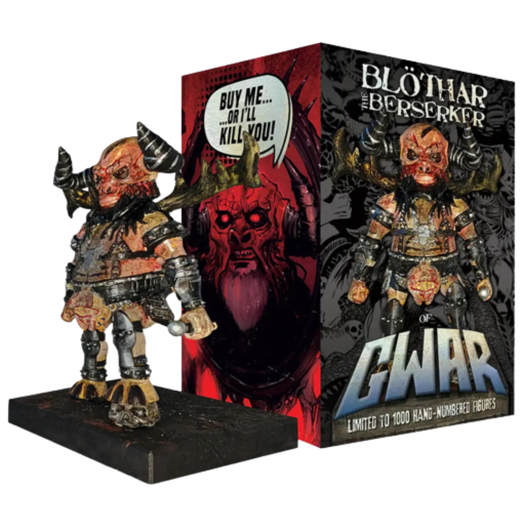 GWAR: BLOTHAR THE BERSERKER BOBBLEHEAD *DAMAGED BOX*