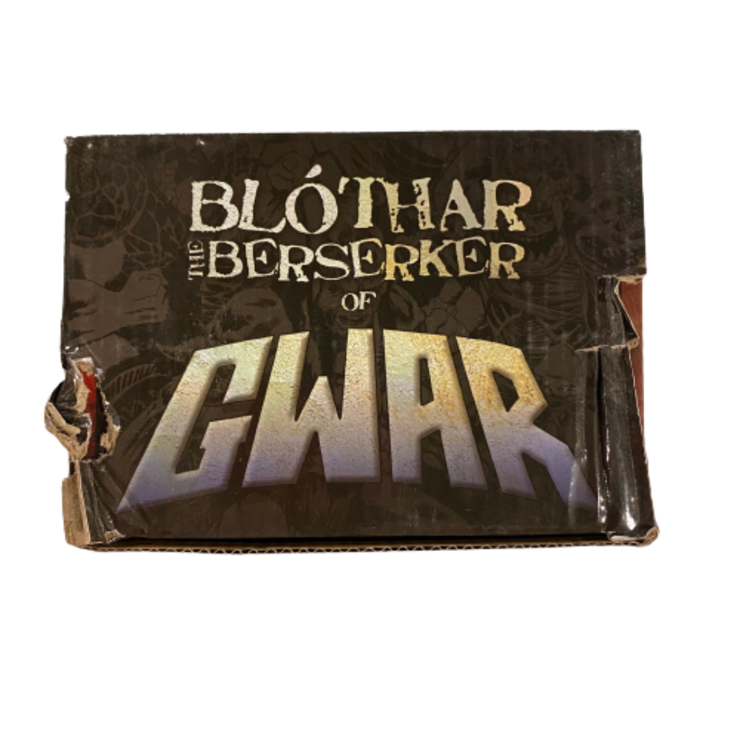 GWAR: BLOTHAR THE BERSERKER BOBBLEHEAD *DAMAGED BOX*